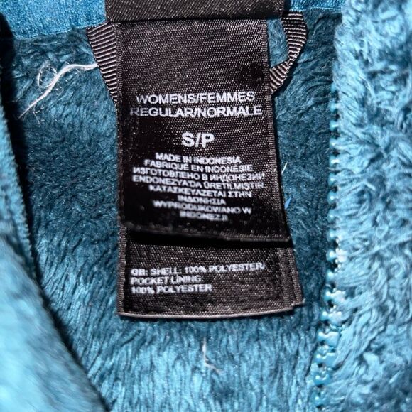 Women’s The North Face Osito Blue Fleece Jacket Size Small - Picture 7 of 11
